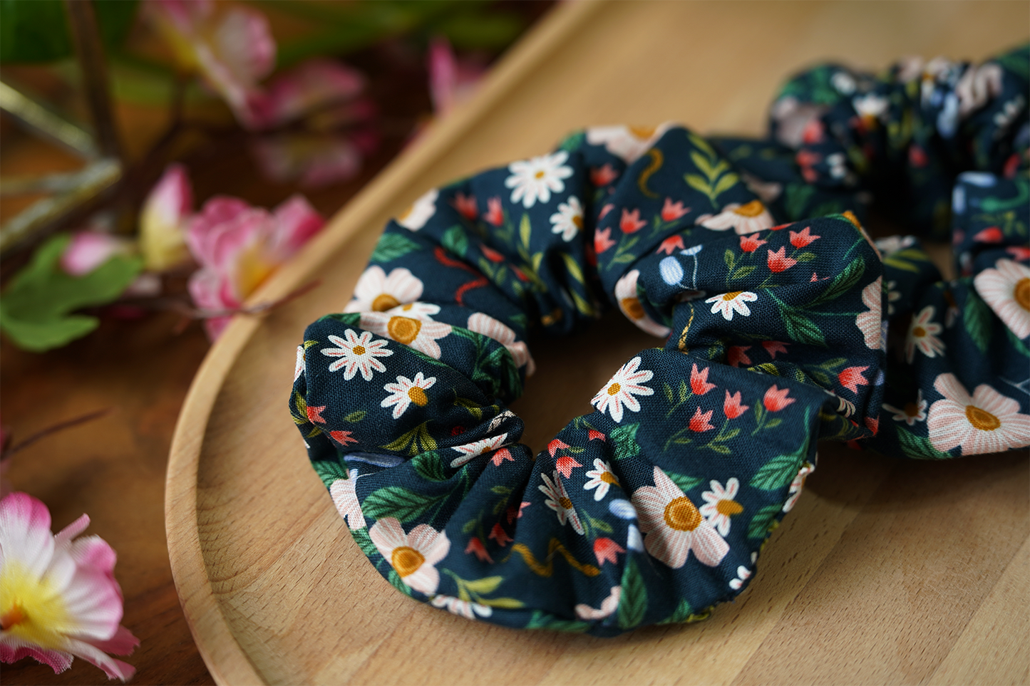 Secret Garden Scrunchie