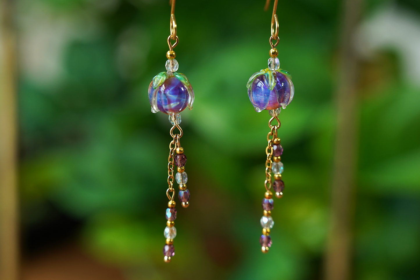 Lente Cascade Oorbellen