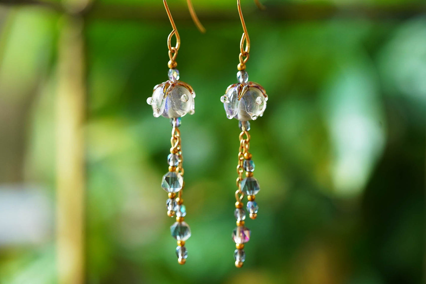 Crystal Tide Earrings