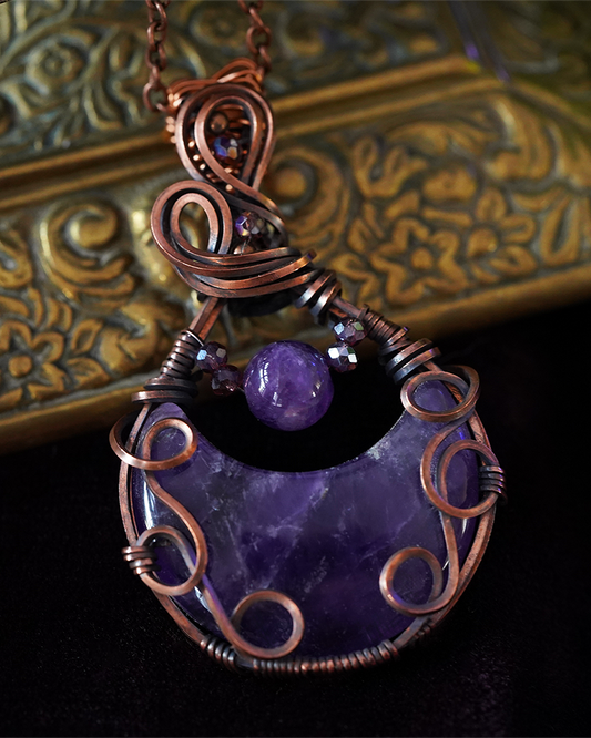 Moonbrew Pendant - Amethyst