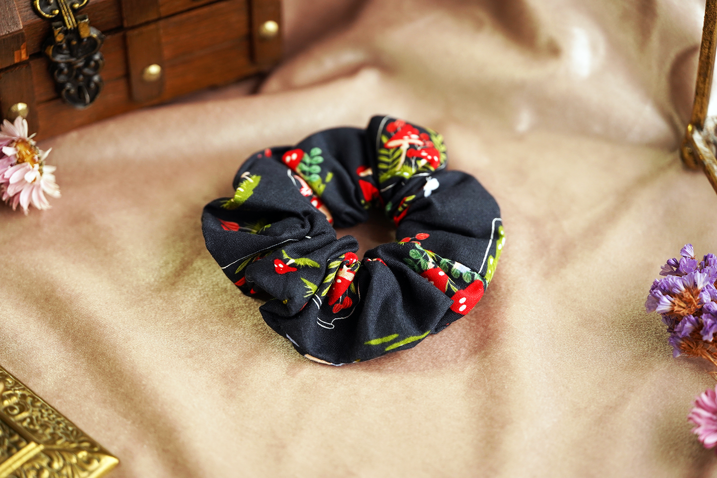Mushroom Scrunchie
