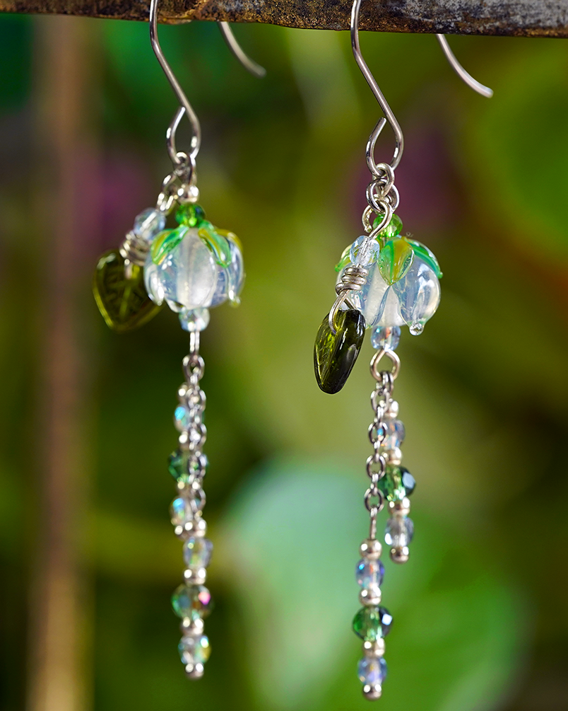 Oorbellen 'Frost Drop'