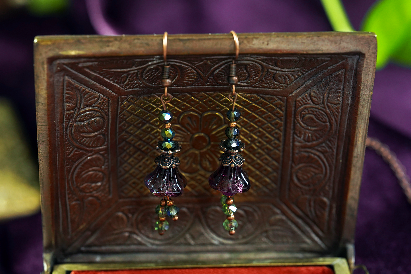 Shadowbloom Earrings