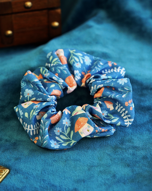 Fairy Mushroom Scrunchie
