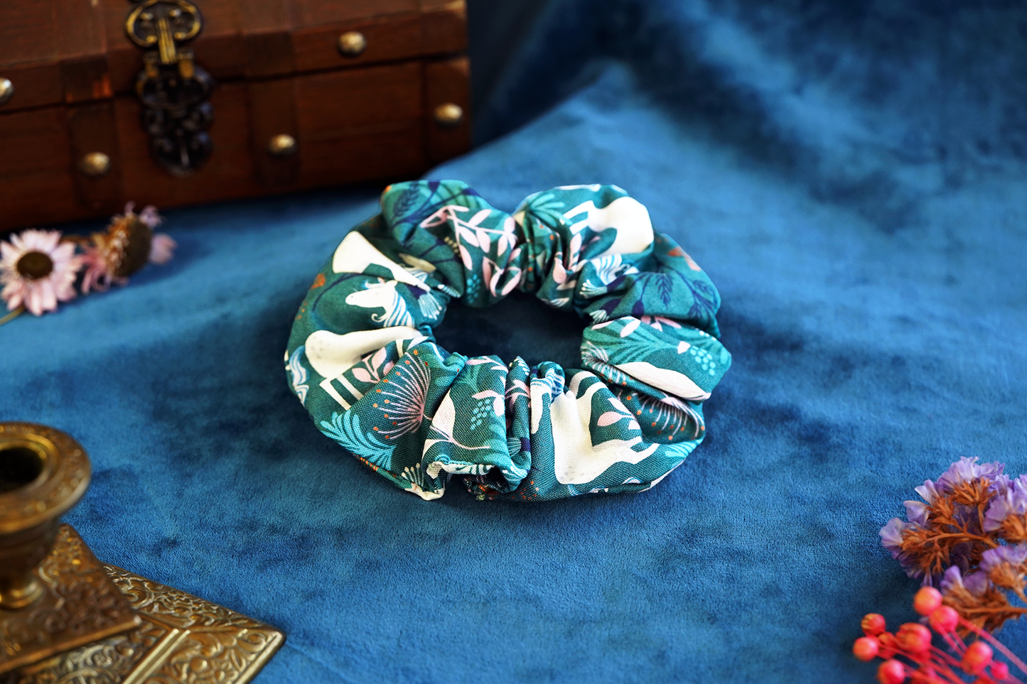 Unicorn Forest Scrunchie