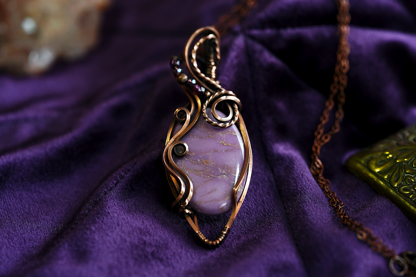 Amulet Pendant - Phosphosiderite