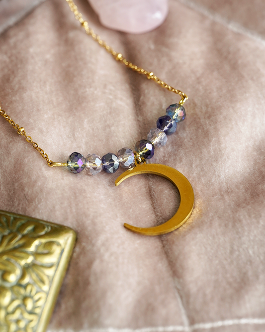 Nightveil Necklace - Purple