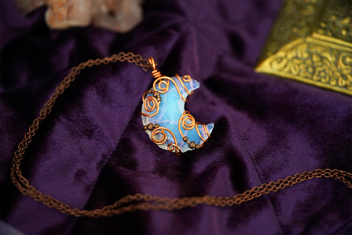 Lunara Hanger - Opaliet/koper