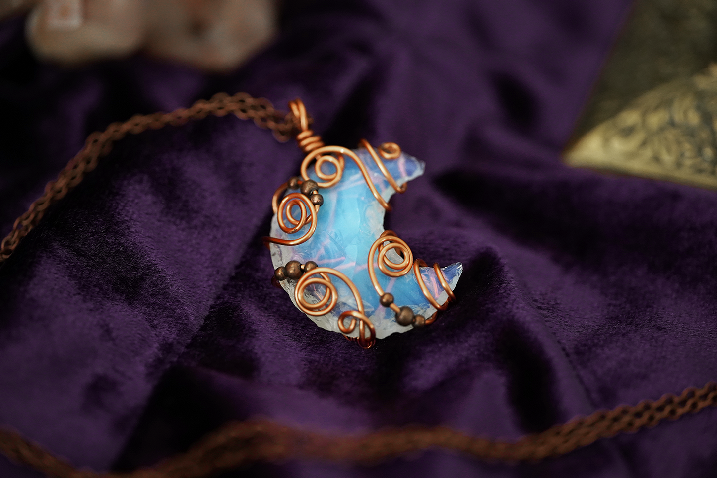 Lunara Hanger - Opaliet/koper