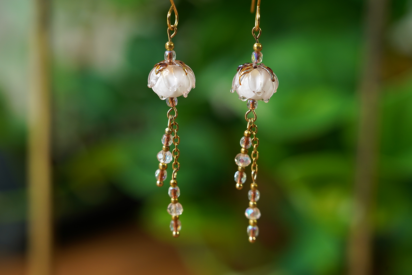 Blushing Dawn-oorbellen