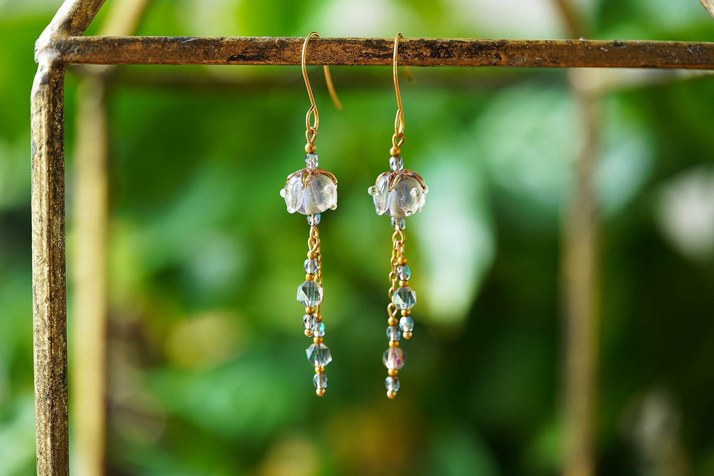 Crystal Tide Earrings