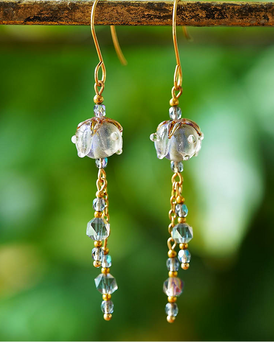 Crystal Tide Earrings