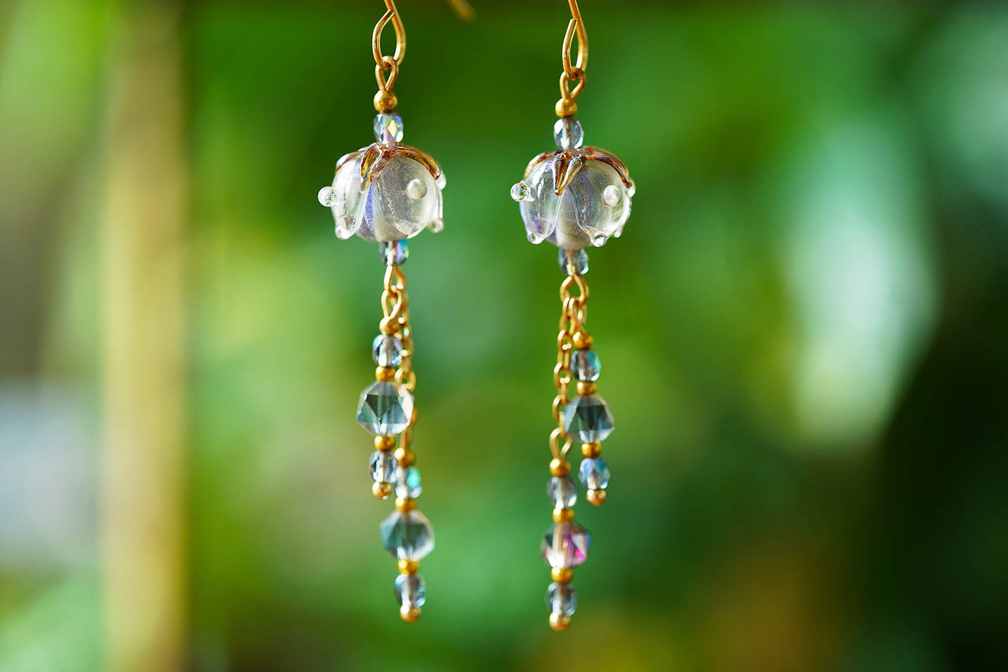 Crystal Tide Earrings