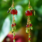 Scarlet Drop Earrings
