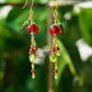 Scarlet Drop Earrings
