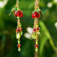Scarlet Drop Earrings