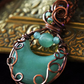 Moonbrew Pendant - Green Aventurine