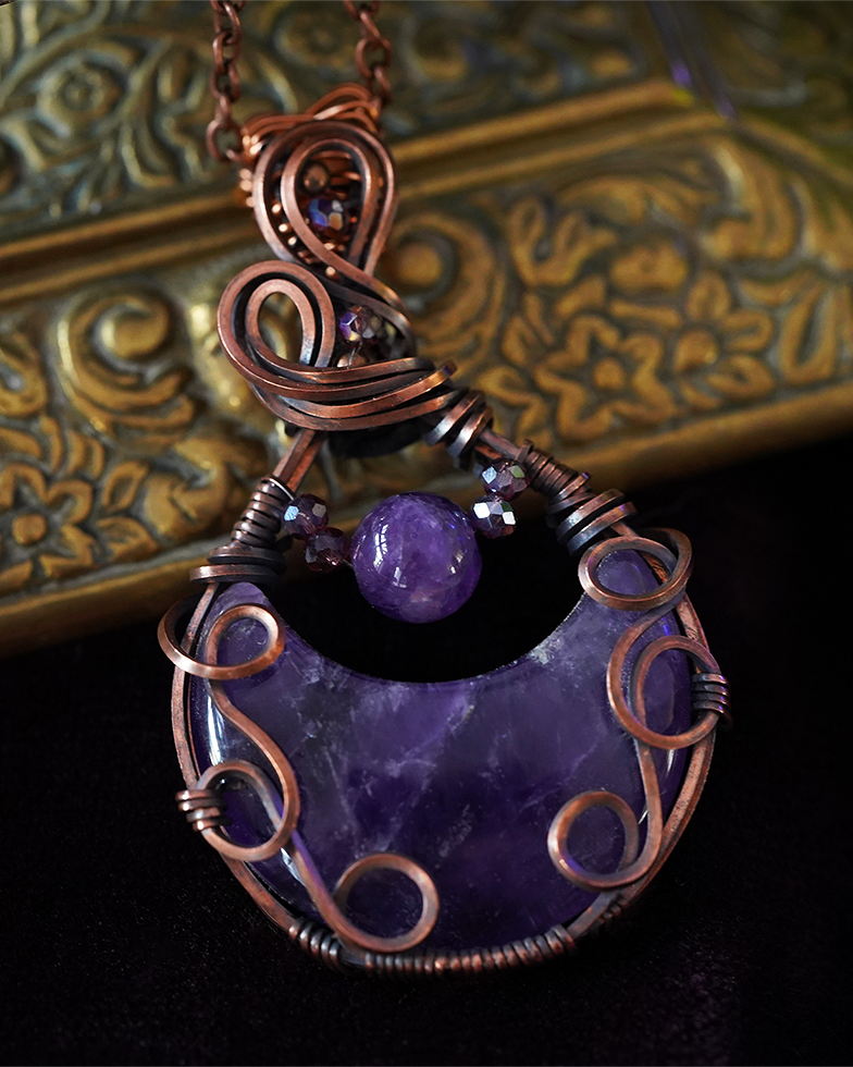 Moonbrew Pendant - Amethyst