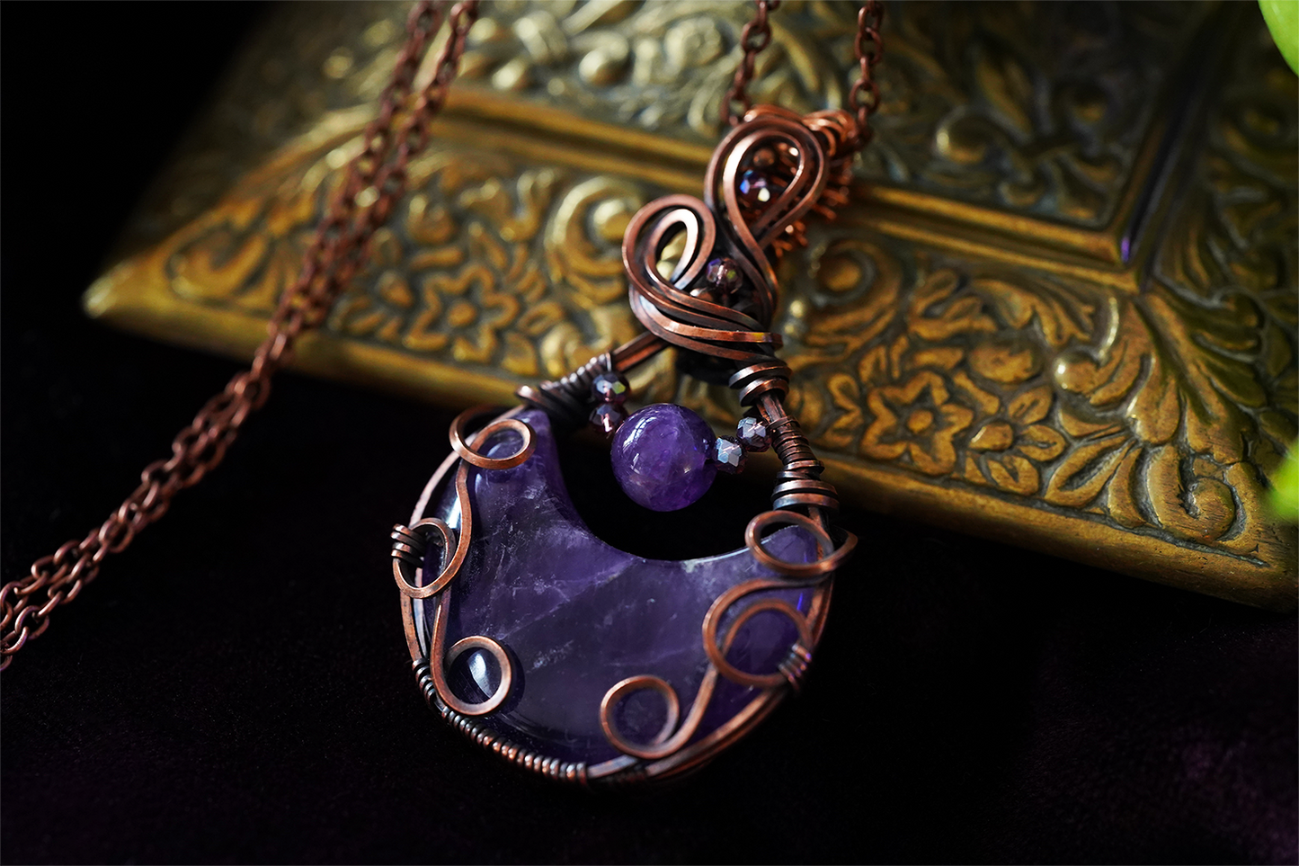 Moonbrew Pendant - Amethyst