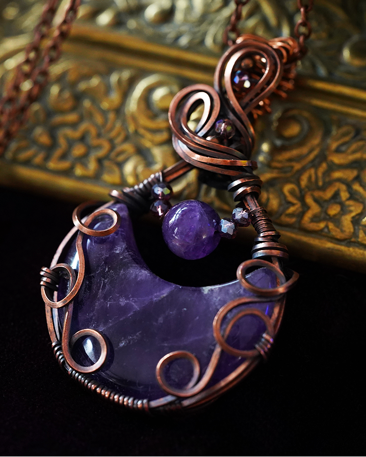 Moonbrew Pendant - Amethyst