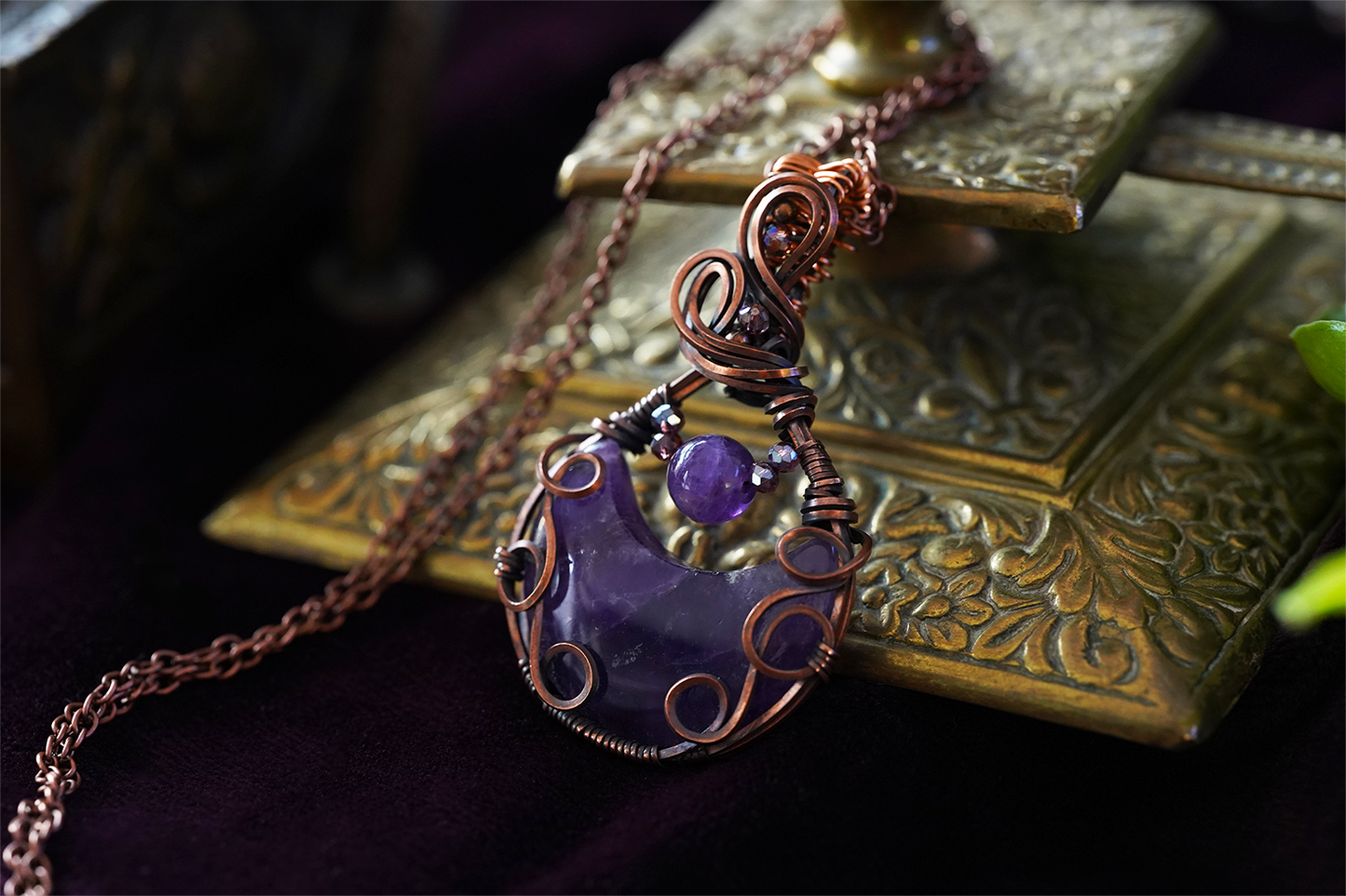 Moonbrew Pendant - Amethyst