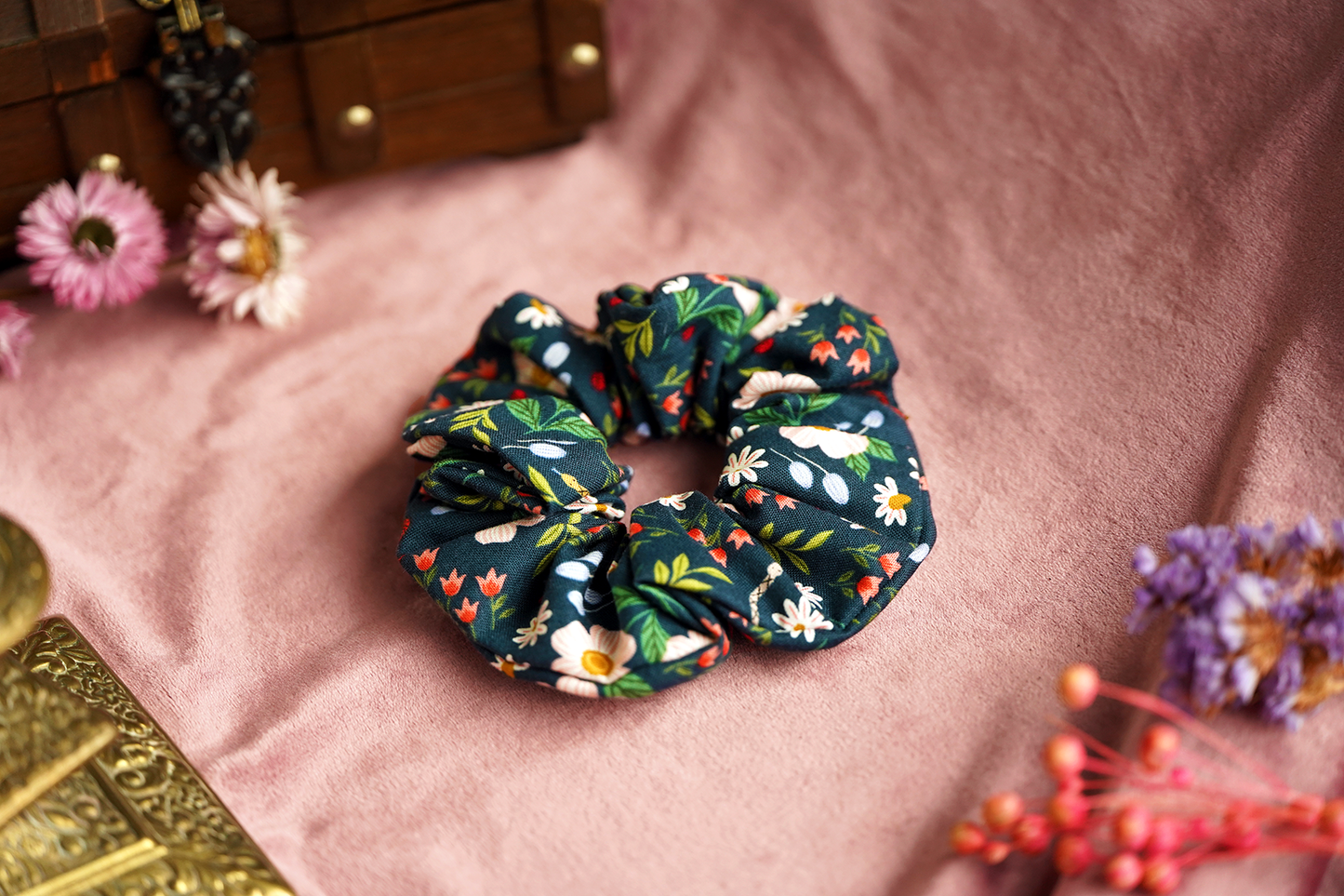 Secret Garden Scrunchie