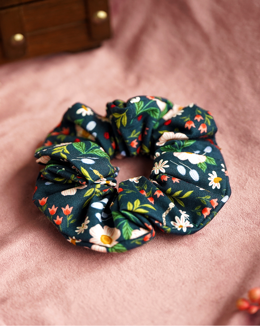 Secret Garden Scrunchie