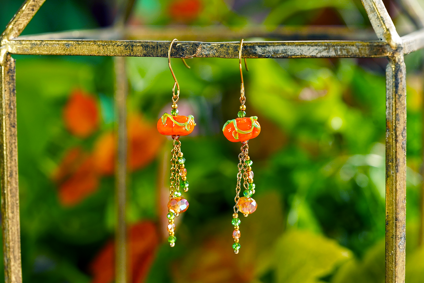 Pumpkin Harvest Earrings