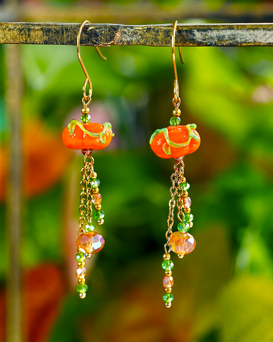 Pumpkin Harvest Earrings