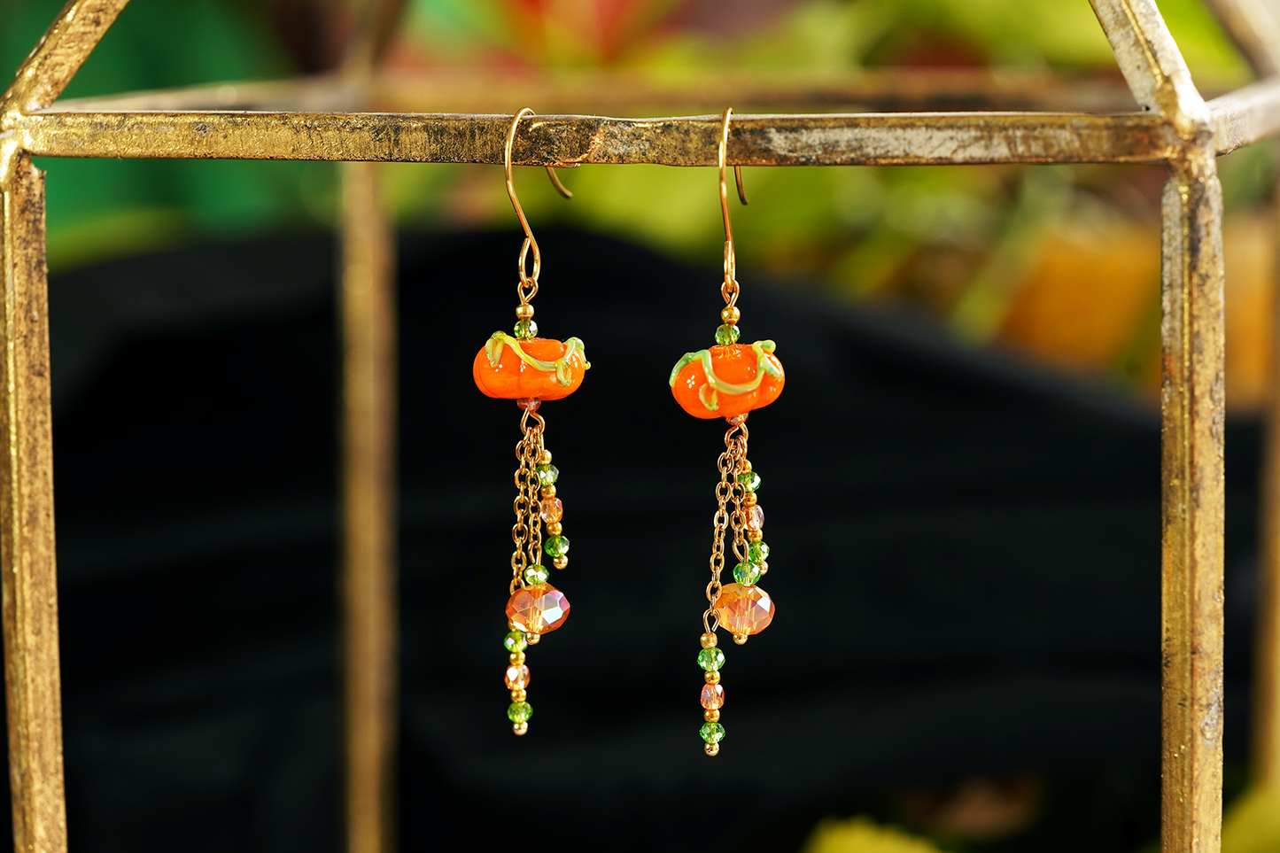 Pumpkin Harvest Earrings