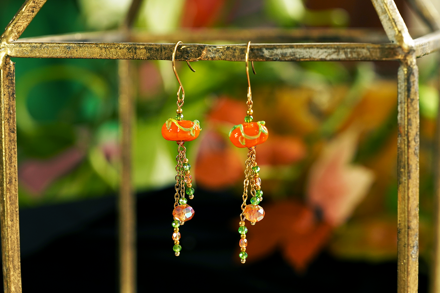Pumpkin Harvest Earrings