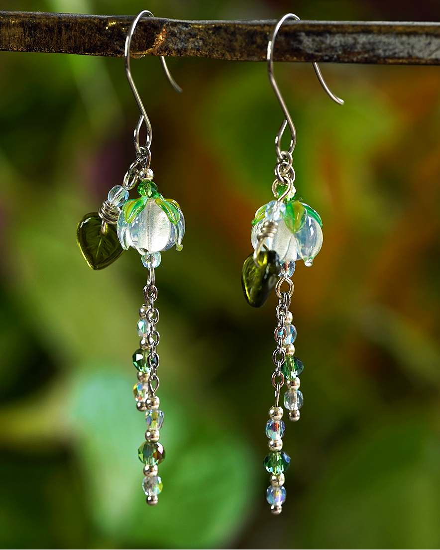 Frost Drop Earrings
