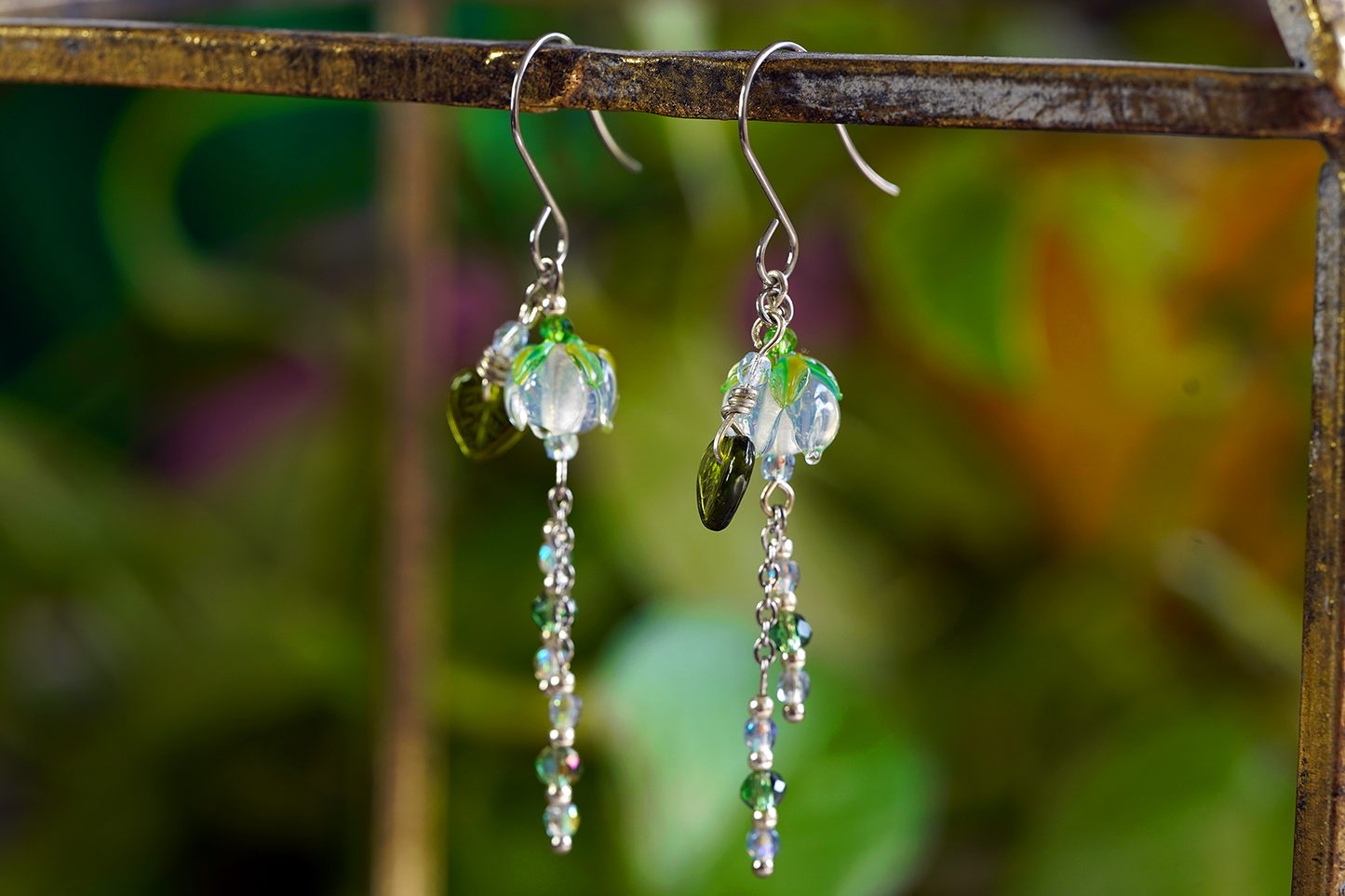 Frost Drop Earrings