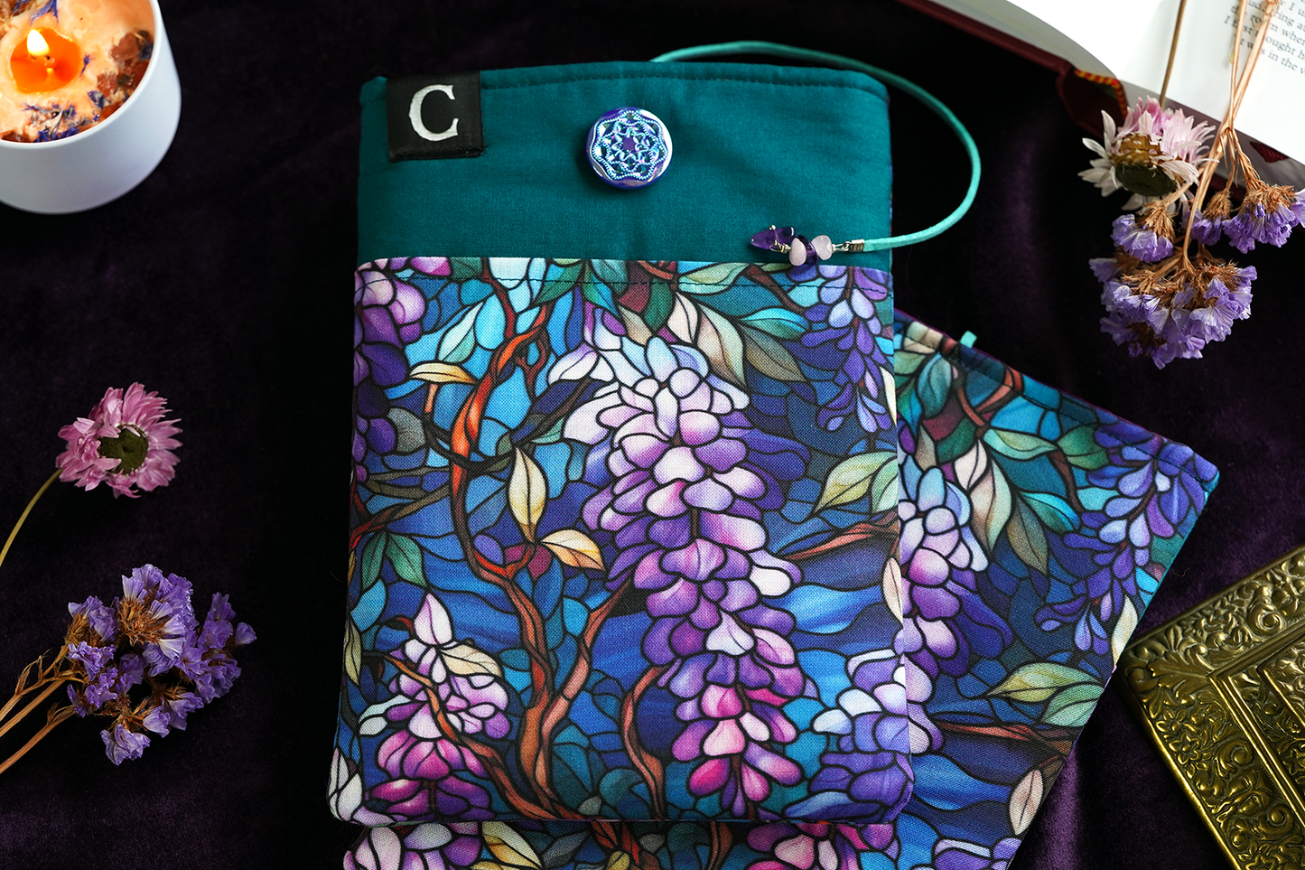 Wisteria Book Sleeve