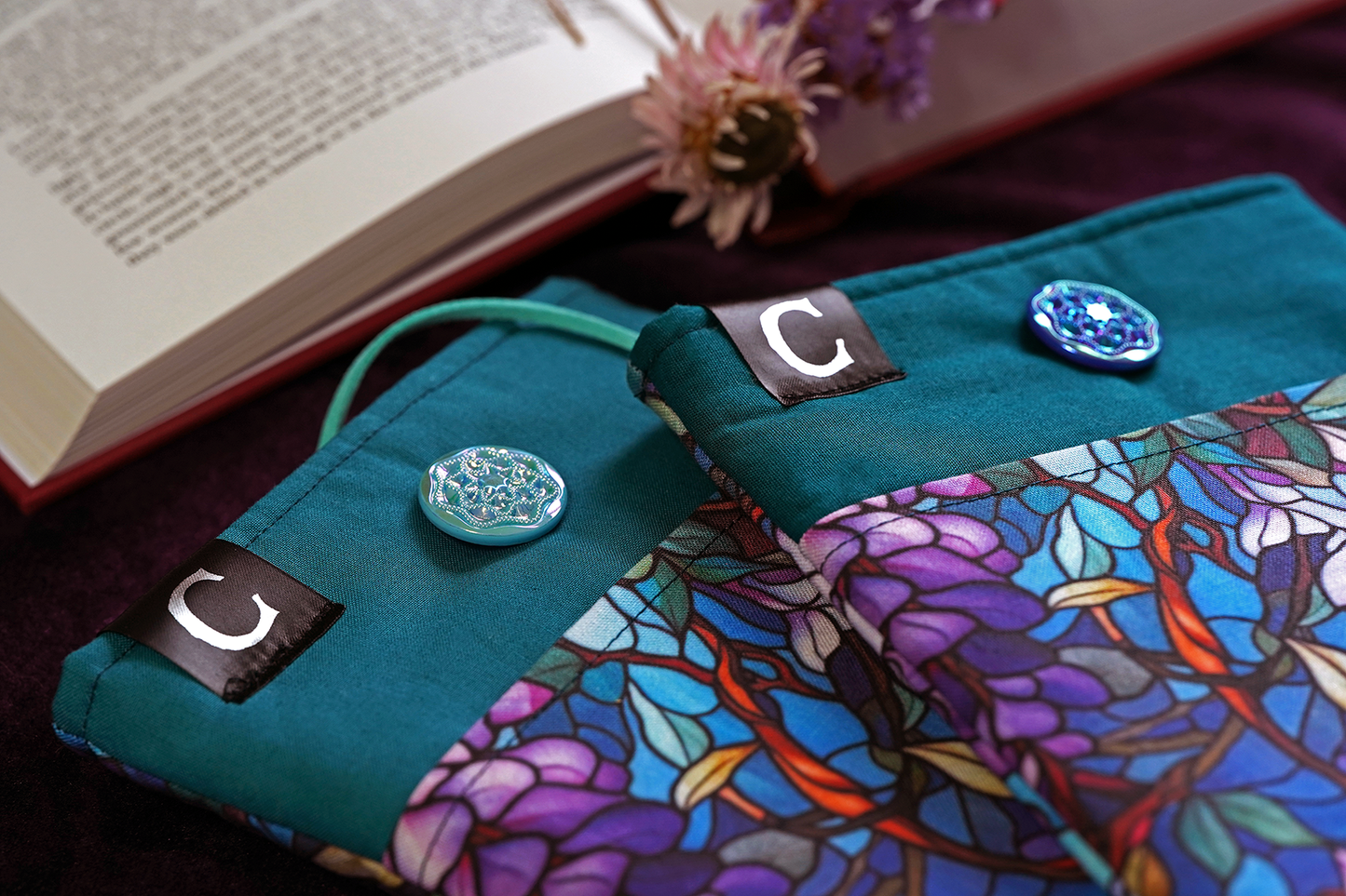 Wisteria Book Sleeve