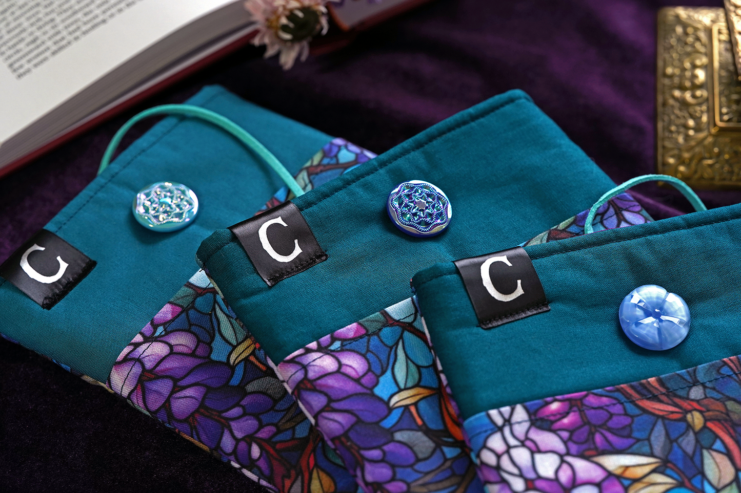 Wisteria Book Sleeve