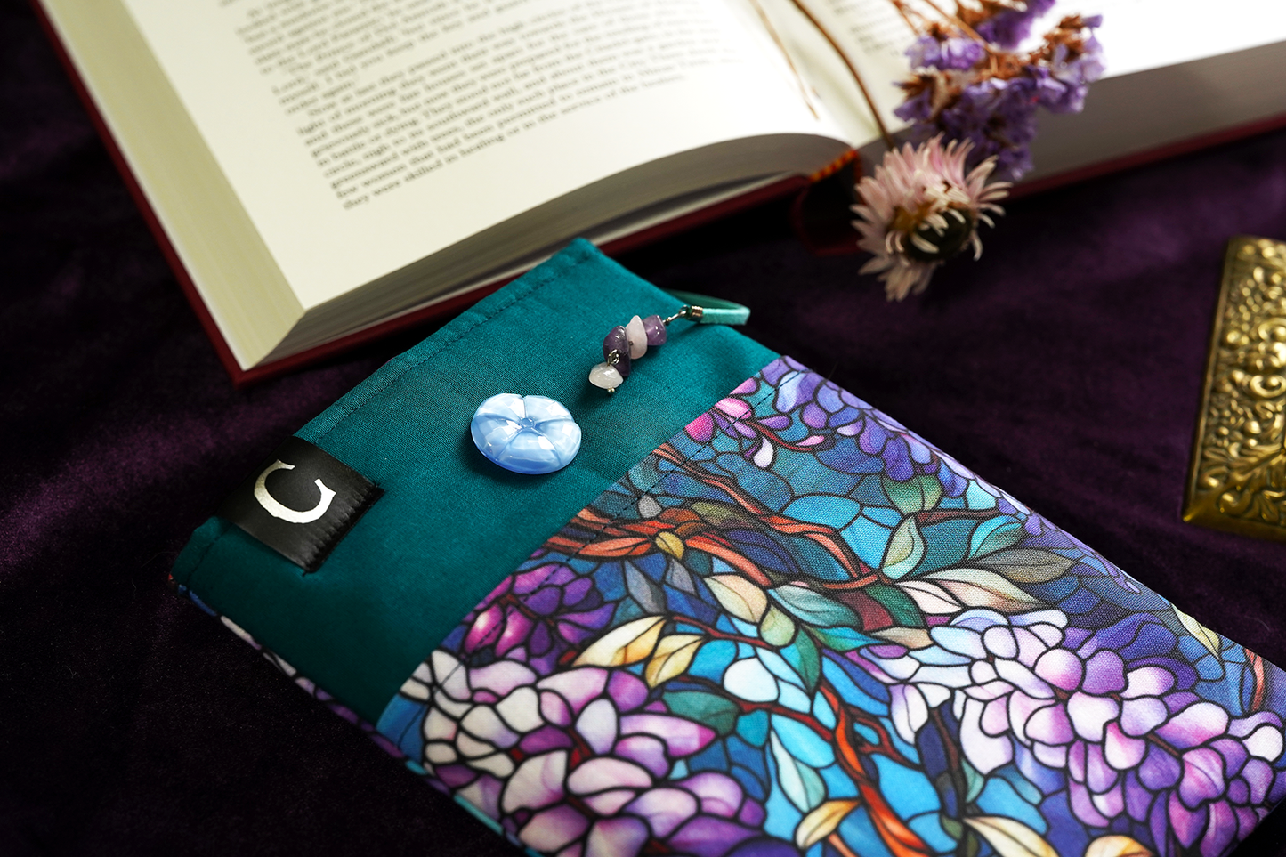 Wisteria Book Sleeve