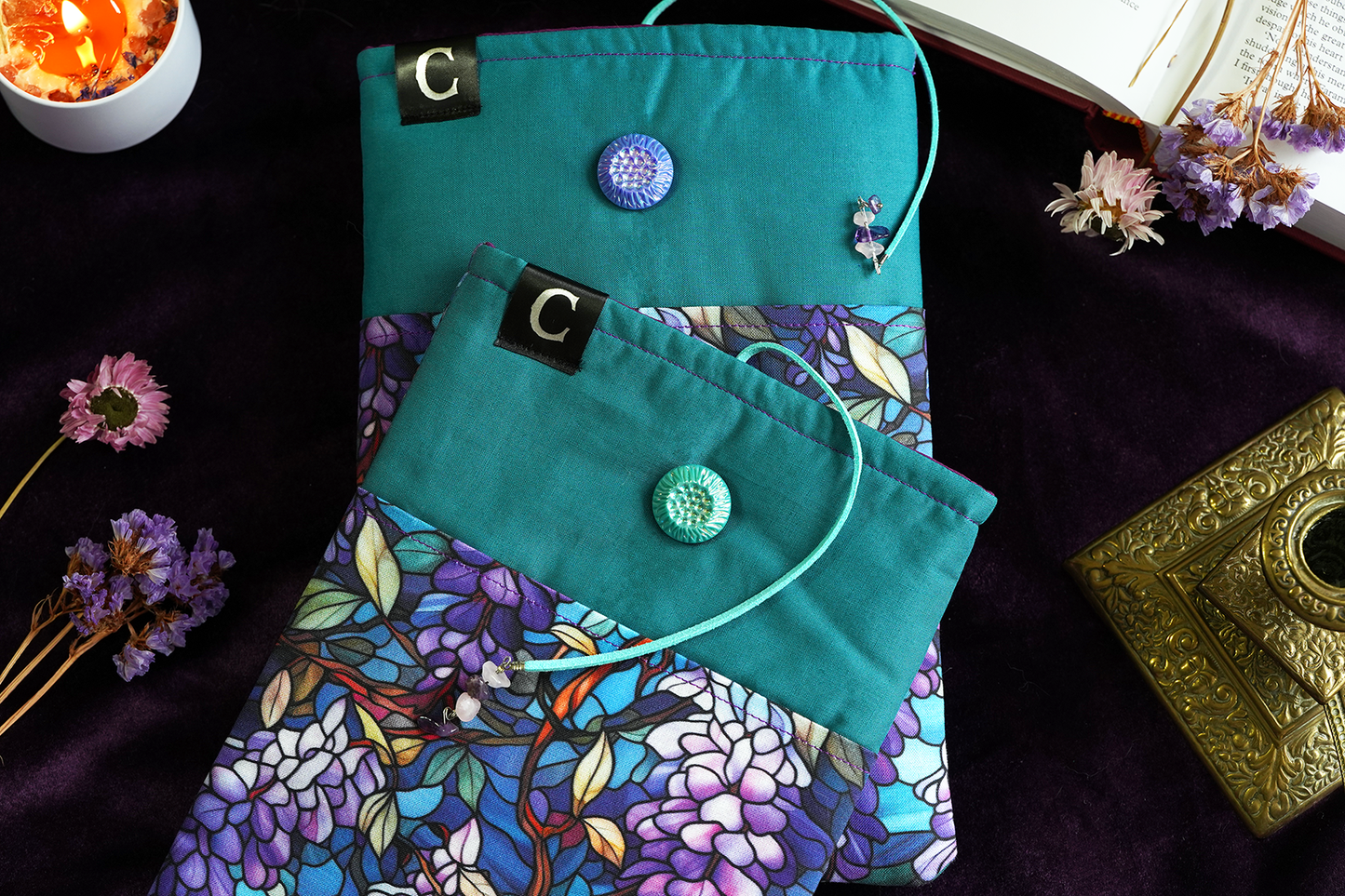 Wisteria Book Sleeve