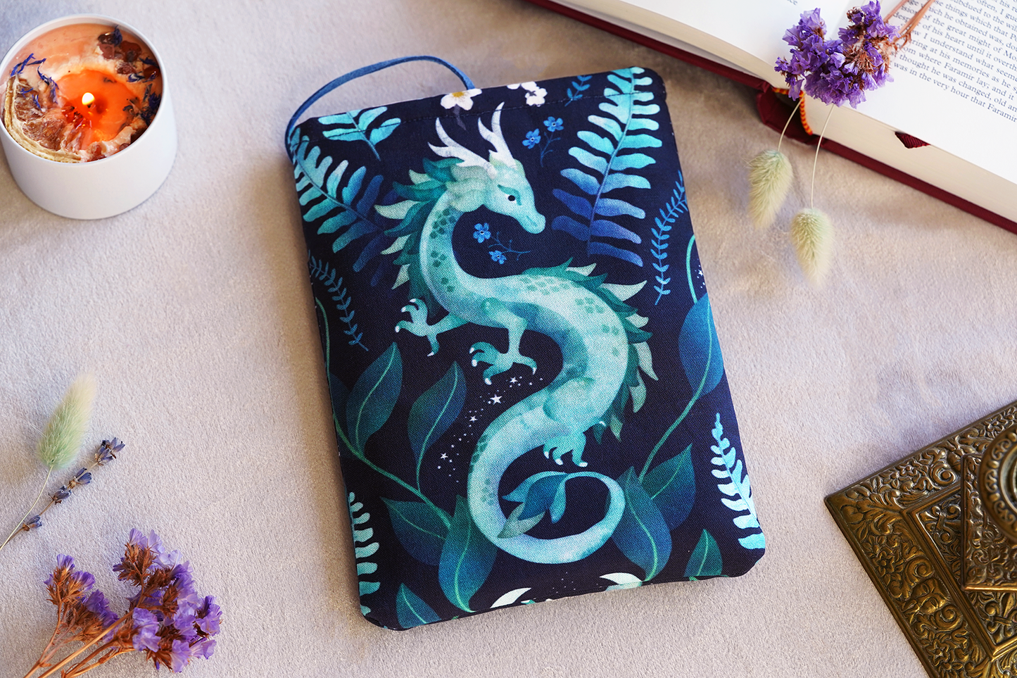 Water Dragon Book Sleeve