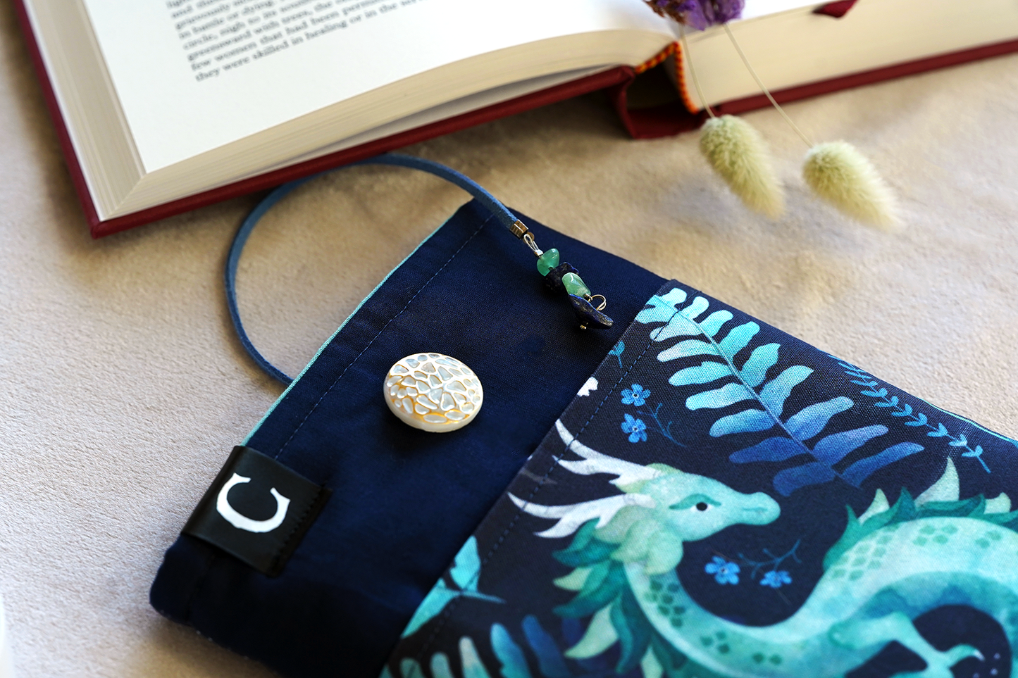 Water Dragon Book Sleeve