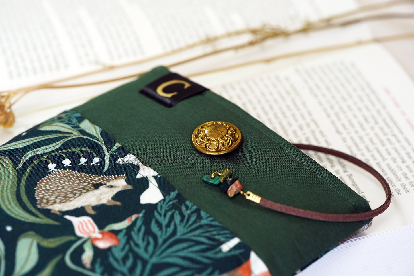 Woodland Forest Critters Book Sleeve