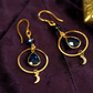 Nightveil Earrings - Blue