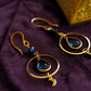 Nightveil Earrings - Blue