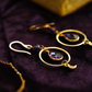 Nightveil Earrings - Purple