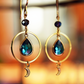 Nightveil Earrings - Blue