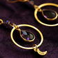 Nightveil Earrings - Purple