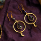Nightveil Earrings - Purple