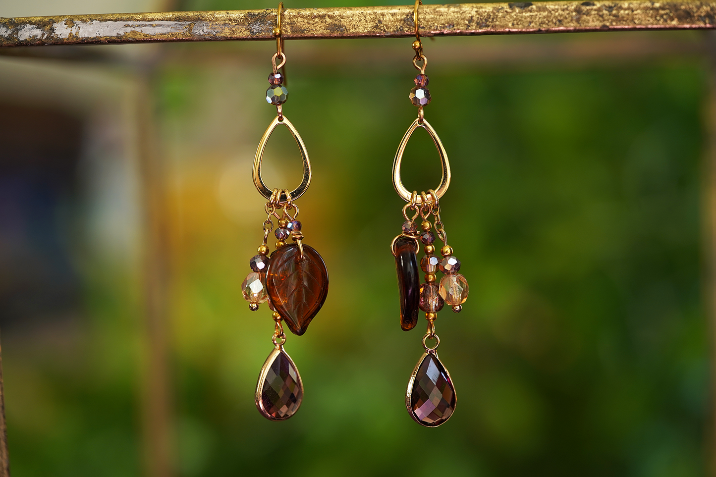Amberwood Earrings