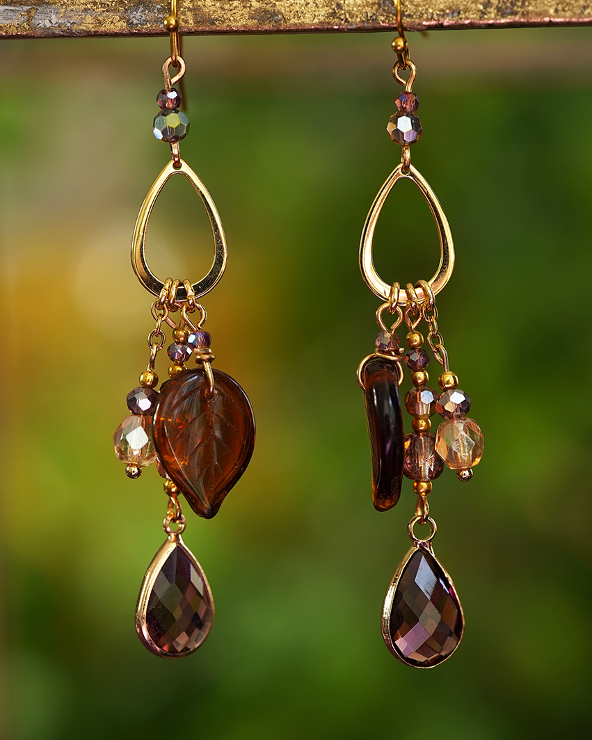 Amberwood Earrings