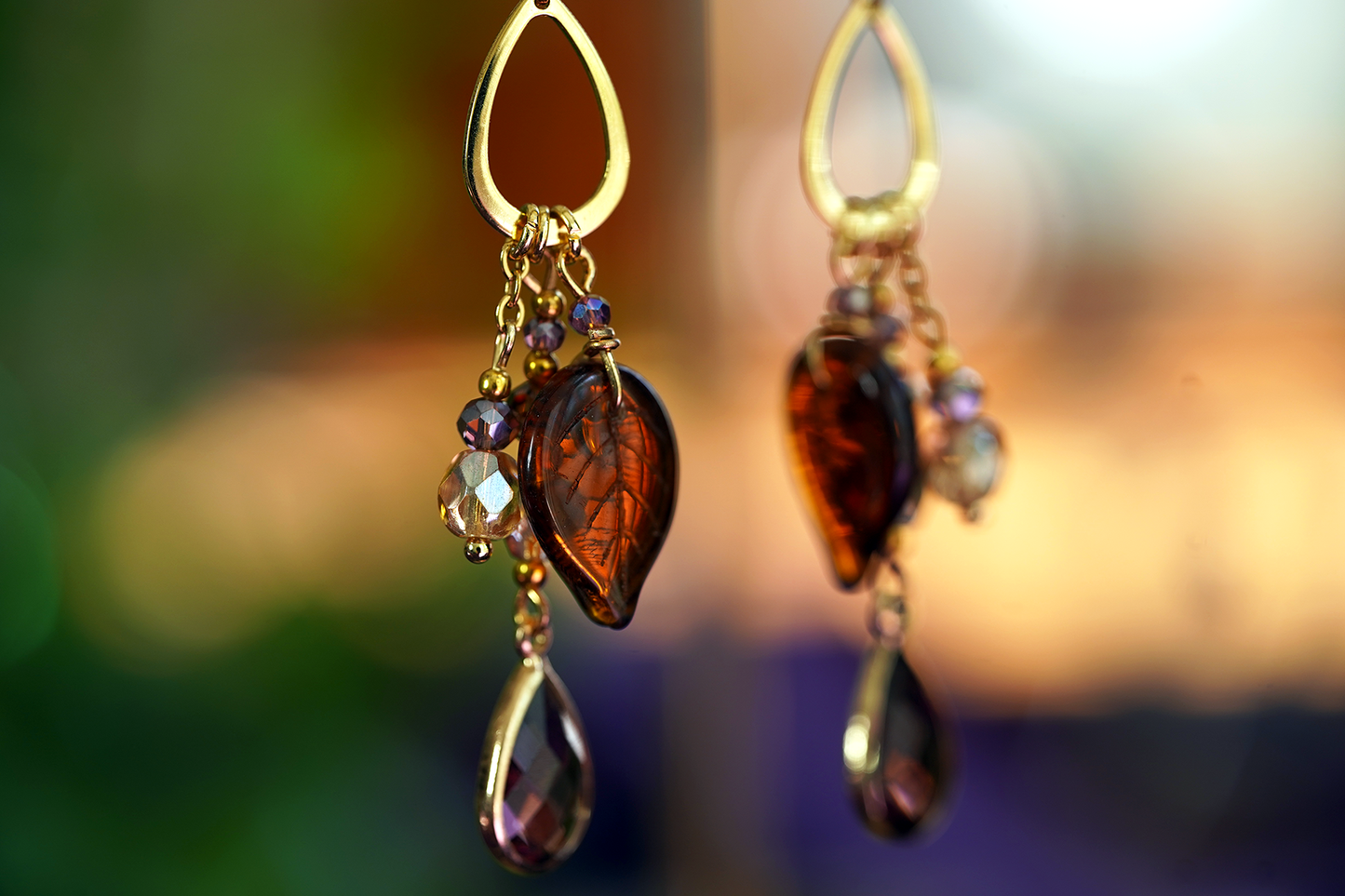 Amberwood Earrings
